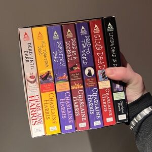 Charlaine Harris Dead Until Dark Paperback Box Set - HBO True Blood Book Series